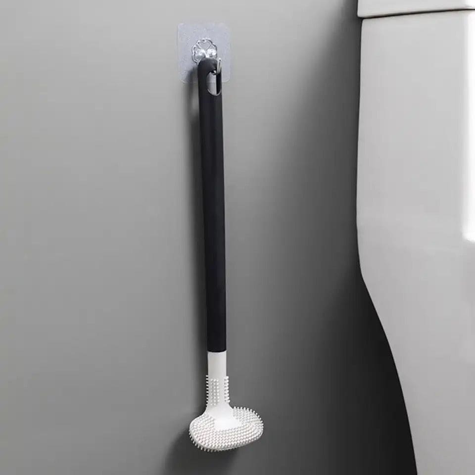 Toilet Bowl Cleaner Brush, Long Rounded Grip Wall Mounted Silicone Toilet Brushes, Dead Angle Soft Hair Cleaning Toilet Brush, Wall Mounted Silicone Toilet Brush, Silicone Golf Toilet Cleaning Brush, Tub Cleaning Brush, Flexible Bendable Toilet Brush Toilet Bowl Cleaner Brush, Long Rounded Grip Wall Mounted Silicone Toilet Brushes, Dead Angle Soft Hair Cleaning Toilet Brush, Wall Mounted Silicone Toilet Brush, Silicone Golf Toilet Cleaning Brush, Tub Cleaning Brush, Flexible Bendable Toilet Brush
